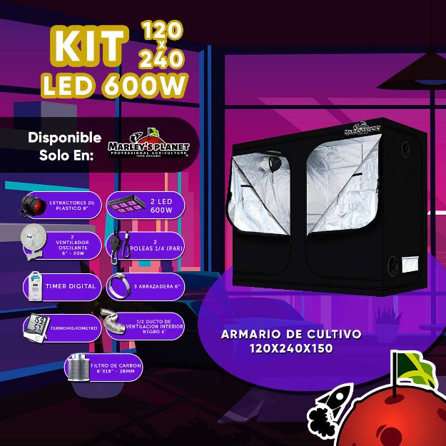 Imagen de KIT 240X120 - LED 600w