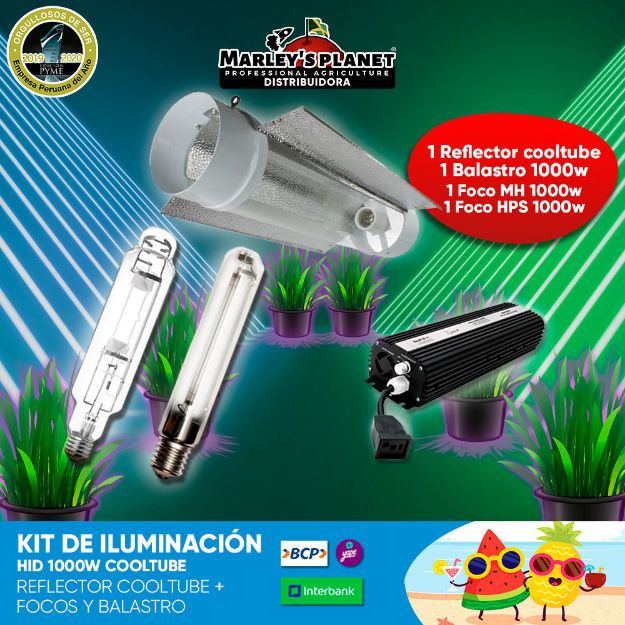 Imagen de KIT DE ILUMINACIÓN HID 1000W COOLTUBE