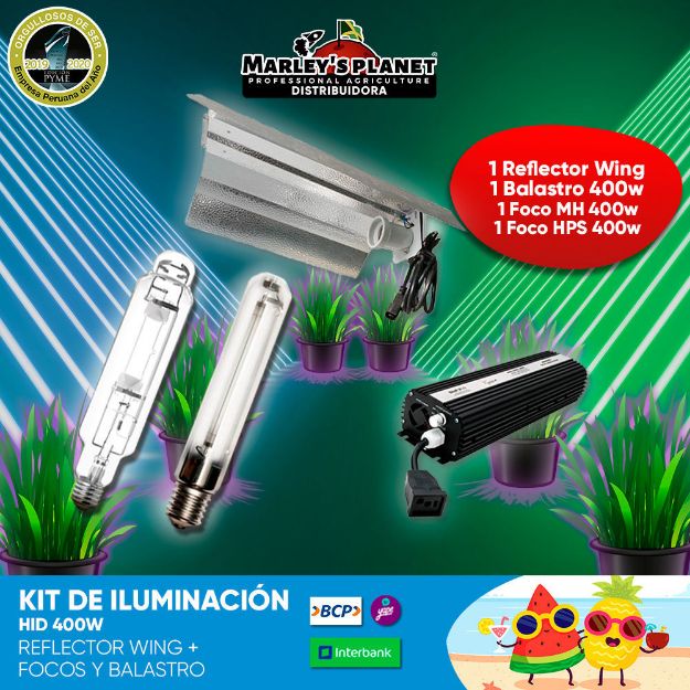 Imagen de KIT DE ILUMINACIÓN HID 400W