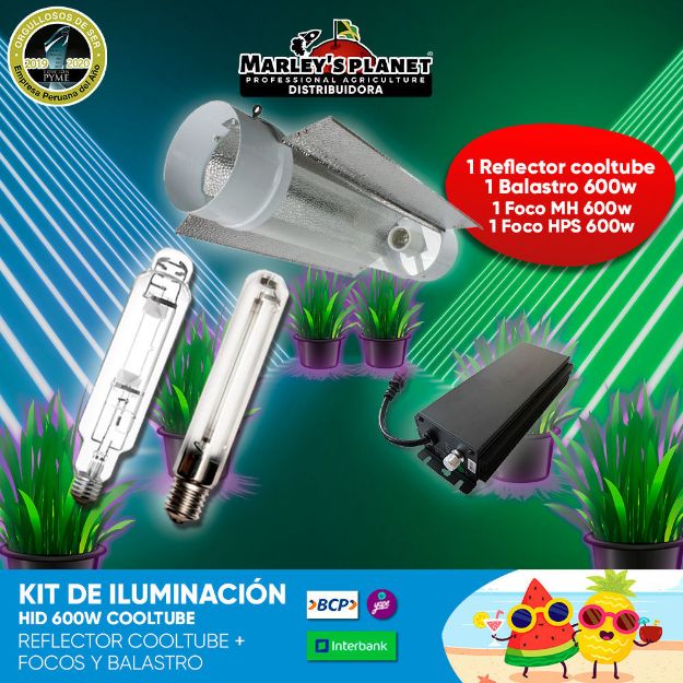 Imagen de KIT DE ILUMINACIÓN HID 600W COOLTUBE