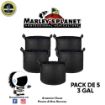 Imagen de Pack maceta de 3 galones geotextil